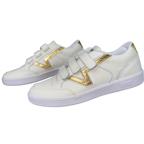 Vans Lowland Comfycush V White Gold Womens 8.5 Mens 7 New - Picture 4 of 8